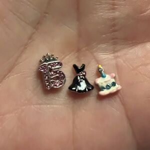 Origami owl charms - quince set